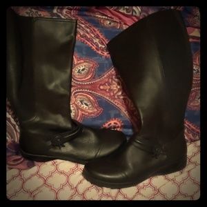 Clarks knee high boots